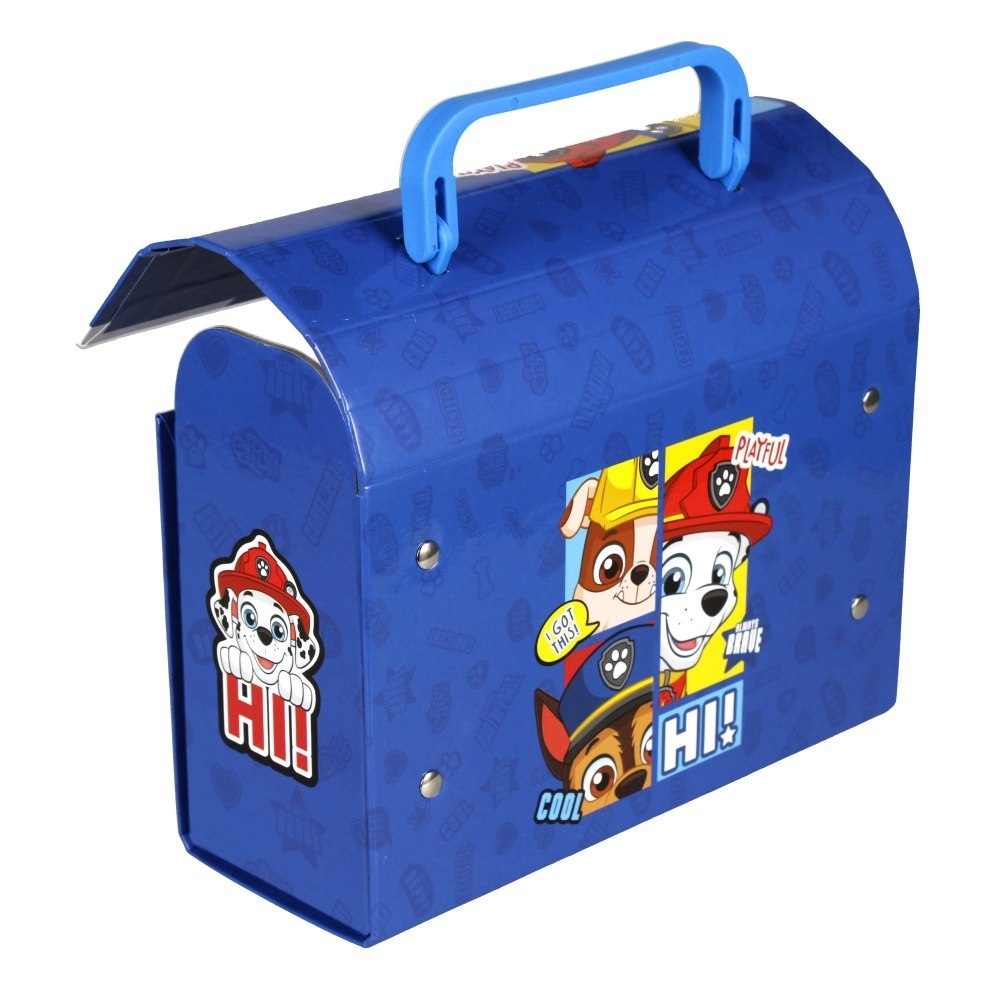 CARDBOARD BOX WITH HANDLE PAW PATROL STARPAK 353757